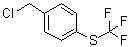 4-[(Trifluoromethyl)thio]benzyl chloride molecular structure (CAS 74483-45-7)