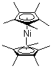 Decamethylnickelocene molecular structure (CAS 74507-63-4)