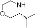 (R)-3-(1-Methylethyl)morpholine molecular structure (CAS 74572-01-3)