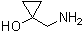 1-(Aminomethyl)cyclopropanol molecular structure (CAS 74592-33-9)