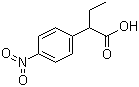 2-(4-硝基苯基)丁酸分子结构 (CAS 7463-53-8)