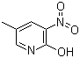 2-Hydroxy-5-methyl-3-nitropyridine molecular structure (CAS 7464-14-4)
