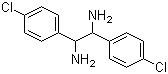 1,2-双(4-氯苯基)乙烷-1,2-二胺分子结构 (CAS 74641-30-8)