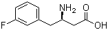 (R)-3-Amino-4-(3-fluorophenyl)butyric acid molecular structure (CAS 746595-89-1)