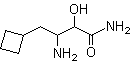 结构式 CAS# 746598-16-3, 3-氨基-3-环丁基甲基-2-羟基丙酰胺