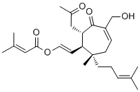 Vibsanin C molecular structure (CAS 74690-89-4)