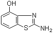 2-Amino-4-hydroxybenzothiazole molecular structure (CAS 7471-03-6)