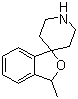 structure of CAS# 747353-15-7, 3-Methyl-3H-spiro[2-benzofuran-1,4'-piperidine];3-Methylspiro[isobenzofuran-1(3H),4'-piperidine]