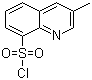 3-Methyl-8-quinolinesulphonyl chloride molecular structure (CAS 74863-82-4)