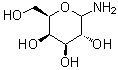 structure of CAS# 74867-91-7, D-Galactopyranosylamine