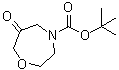 6-Oxo-[1,4]oxazepane-4-carboxylic acid tert-butyl ester molecular structure (CAS 748805-97-2)