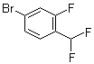 structure of CAS# 749932-17-0, 1-Bromo-3-fluoro-4-difluoromethylbenzene;4-Bromo-1-(difluoromethyl)-2-fluorobenzene