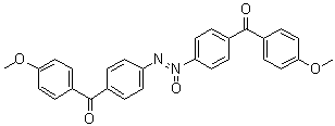 4,4''-Azoxybis[4'-methoxybenzophenone] molecular structure (CAS 7501-59-9)
