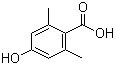 structure of CAS# 75056-97-2, 4-Hydroxy-2,6-dimethylbenzoic acid;2,6-Dimethyl-4-hydroxybenzoic acid