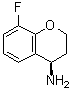 structure of CAS# 750571-31-4, (4R)-8-Fluoro-3,4-dihydro-2H-1-benzopyran-4-amine;(R)-8-Fluorochroman-4-amine