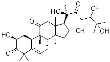 Cucurbitacin H molecular structure (CAS 751-96-2)