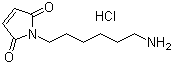 N-(6-Aminohexyl)maleimide hydrochloride molecular structure (CAS 75238-09-4)