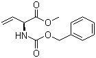 (S)-2-(Benzyloxycarbonylamino)-3-butenoic acid methyl ester molecular structure (CAS 75266-40-9)
