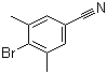 结构式 CAS# 75344-77-3, 4-溴-3,5-二甲基苯腈