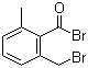 6-Methyl-2-bromomethylbenzoyl bromide molecular structure (CAS 755030-83-2)