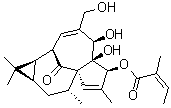 3-Angeloylingenol molecular structure (CAS 75567-37-2)