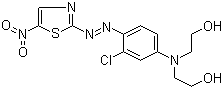 Disperse Violet S molecular structure (CAS 75575-40-5)