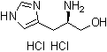 structure of CAS# 75614-84-5, D-Histidinol dihydrochloride;(+)-beta-Aminoimidazole-4-propanol dihydrochloride