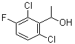 1-(2,6-Dichloro-3-fluorophenyl)ethanol molecular structure (CAS 756520-66-8)