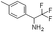 结构式 CAS# 75703-26-3, 2,2,2-三氟-1-(4-甲基苯基)乙胺