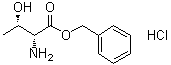 结构式 CAS# 75748-36-6, D-苏氨酸苄酯盐酸盐