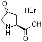 4-Oxo-L-proline hydrobromide molecular structure (CAS 75776-67-9)