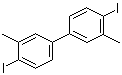 4,4'-Diiodo-3,3'-dimethylbiphenyl molecular structure (CAS 7583-27-9)