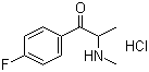 结构式 CAS# 7589-35-7, 4-氟麻黄素盐酸盐