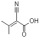 structure of CAS# 759-21-7, 2-Cyano-3-methylbut-2-enoic acid;2-Çè»ù-3-¼×»ù¶¡-2-Ï©Ëá