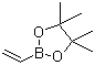 结构式 CAS# 75927-49-0, 乙烯基硼酸频哪醇酯; 2-乙烯基-4,4,5,5-四甲基-1,3,2-二氧杂环戊硼烷