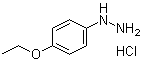 结构式 CAS# 76014-10-3, (4-乙氧基苯基)肼单盐酸盐