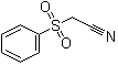structure of CAS# 7605-28-9, (Phenylsulfonyl)acetonitrile;Cyanomethyl phenyl sulfone; NSC 51007