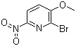 2-Bromo-3-methoxy-6-nitropyridine molecular structure (CAS 76066-07-4)