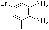 5-Bromo-3-methylbenzene-1,2-diamine molecular structure (CAS 76153-06-5)