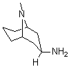 (3-外型)-9-甲基-9-氮杂双环[3.3.1]壬烷-3-胺分子结构 (CAS 76272-41-8)