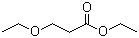 3-乙氧基丙酸乙酯分子结构 (CAS 763-69-9)
