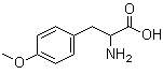 结构式 CAS# 7635-29-2, O-甲基-DL-酪氨酸