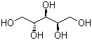 structure of CAS# 7643-75-6, L-(-)-Arabitol