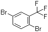 structure of CAS# 7657-09-2, 2,5-Dibromobenzotrifluoride;1,4-Dibromo-2-(trifluoromethyl)benzene