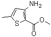 Methyl 3-amino-5-methylthiophene-2-carboxylate molecular structure (CAS 76575-71-8)