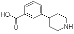 structure of CAS# 766508-67-2, 3-(4-Piperidinyl)benzoic acid