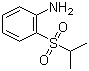 structure of CAS# 76697-50-2, 2-(Isopropylsulphonyl)aniline;1-Amino-2-(isopropylsulfonyl)benzene