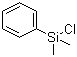 结构式 CAS# 768-33-2, 苯基二甲基氯硅烷; 二甲基苯基氯硅烷