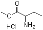 Methyl DL-2-aminobutyrate hydrochloride molecular structure (CAS 7682-18-0)