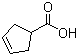 结构式 CAS# 7686-77-3, 3-环戊烯甲酸